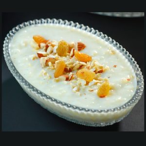 home made kheer